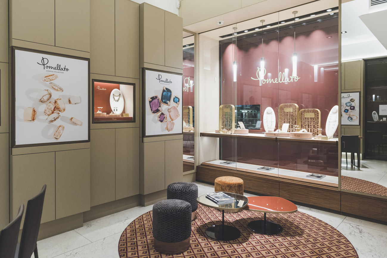 The ideal custom-made rug for a jewellery store